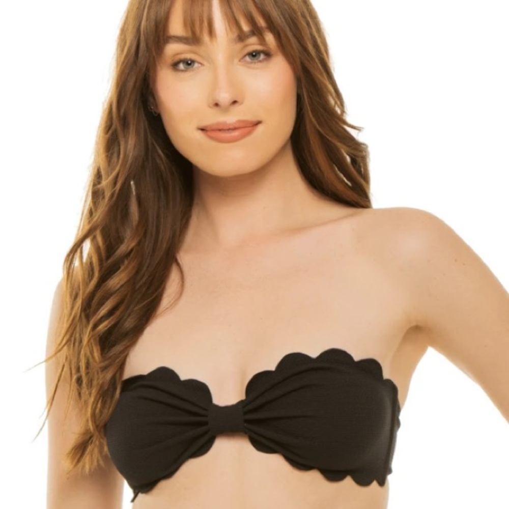 Marysia Antibes Bikini Top, Black, S
